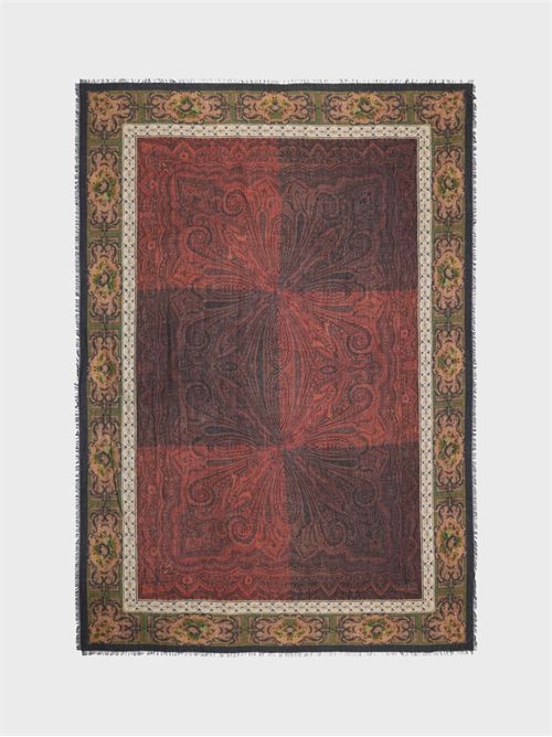 Scialle in cashmere con motivo paisley PIERRE-LOUIS MASCIA | 135X195S518881